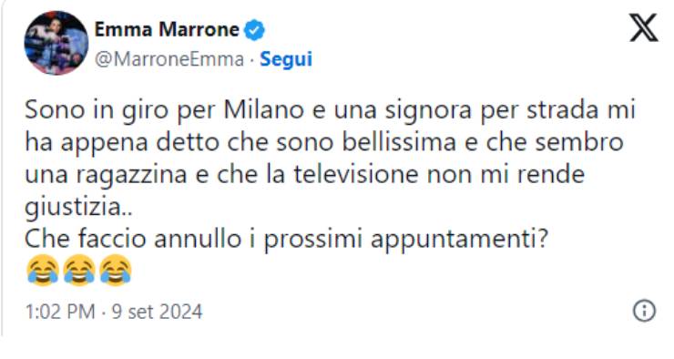 Emma Marrone confessione